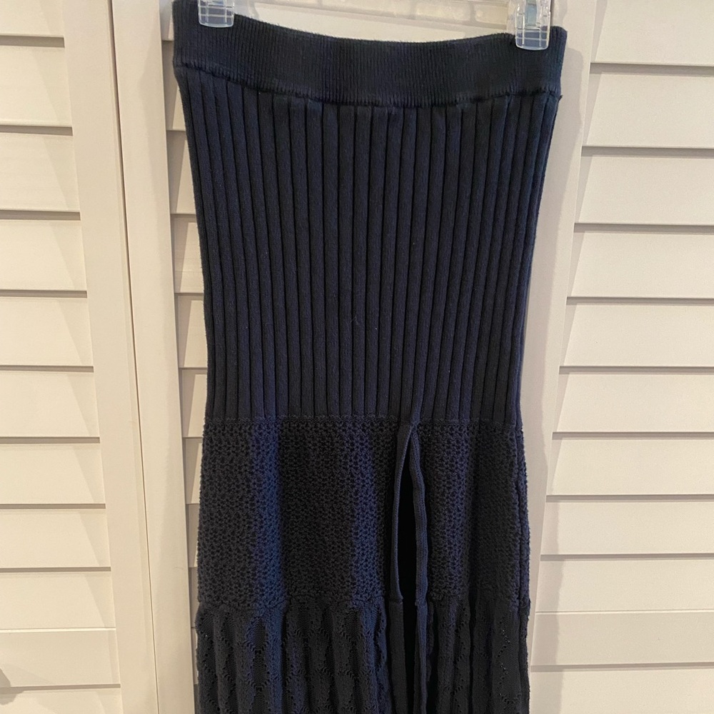 Free People Crochet Maxi Skirt XS